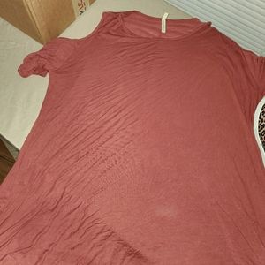 Camel colored t shirt dress